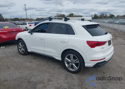 2020 Audi Q3 Premium 45 Tfsi S Line Quattro Tiptronic from USA, damaged, VIN WA1DECF30L1048547